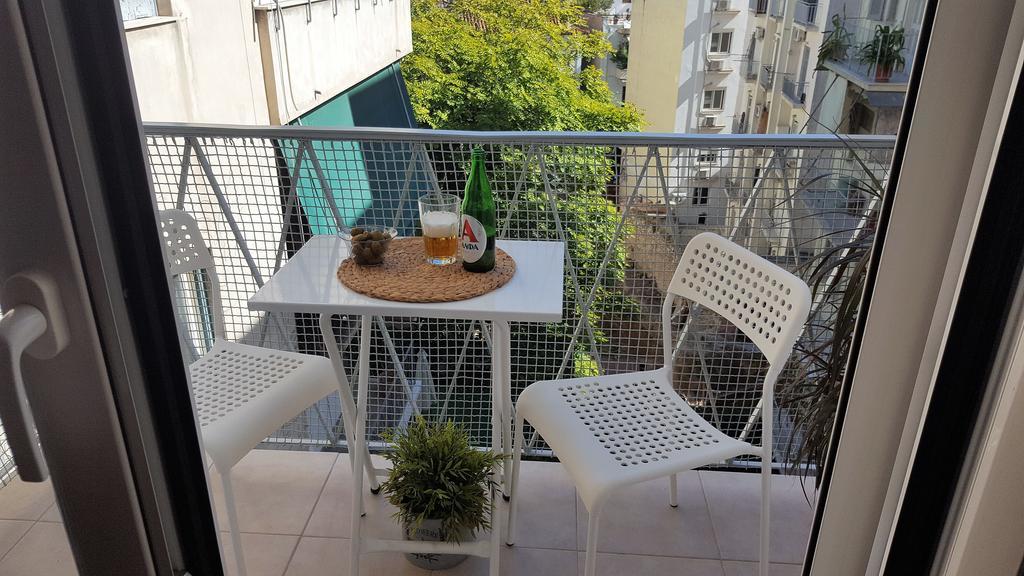60m² 2 slaapkamer, 1 privé badkamer Appartement in Acropolis - Koukaki Athene Buitenkant foto