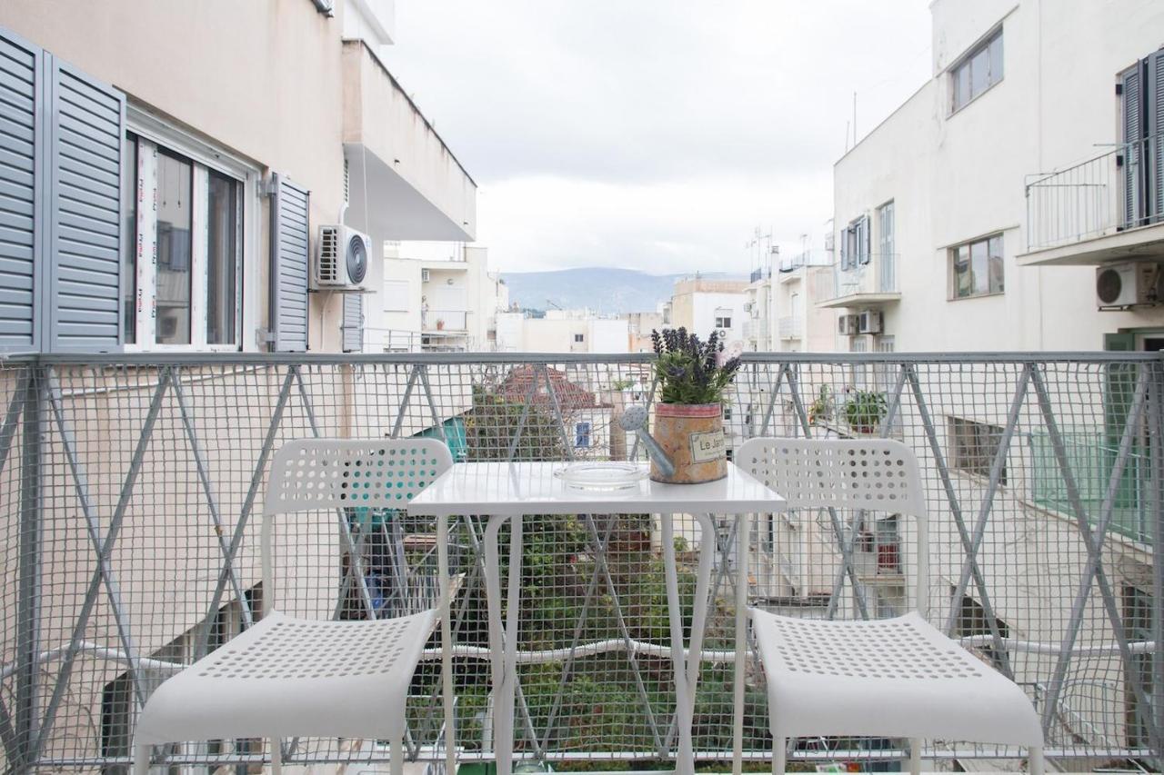 60m² 2 slaapkamer, 1 privé badkamer Appartement in Acropolis - Koukaki Athene Buitenkant foto